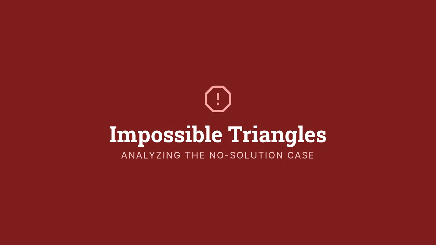 No Solution Slides