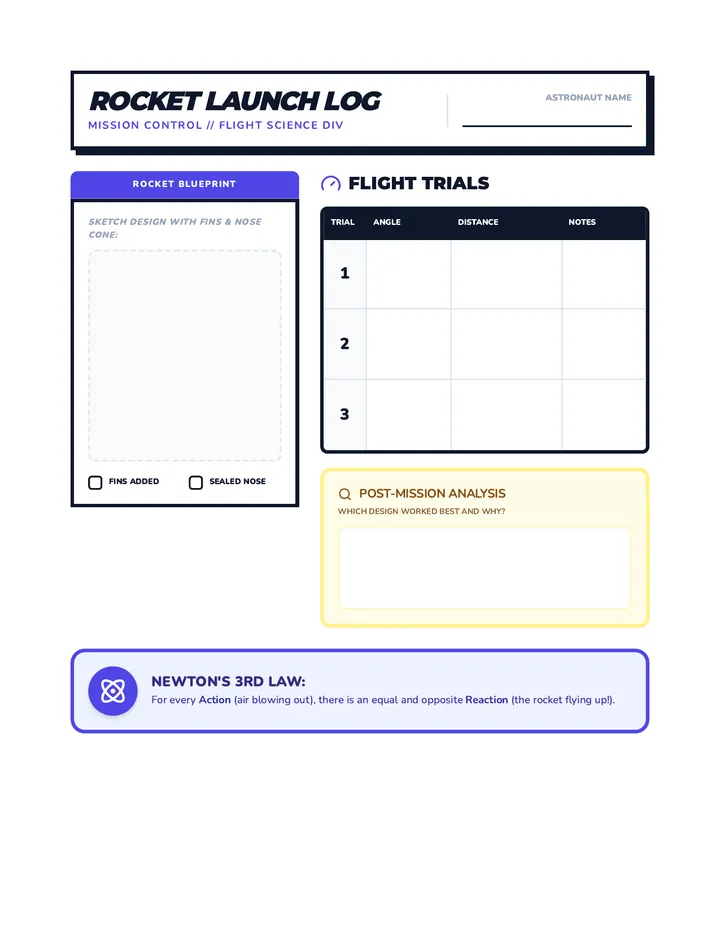 Rocket Launch Log