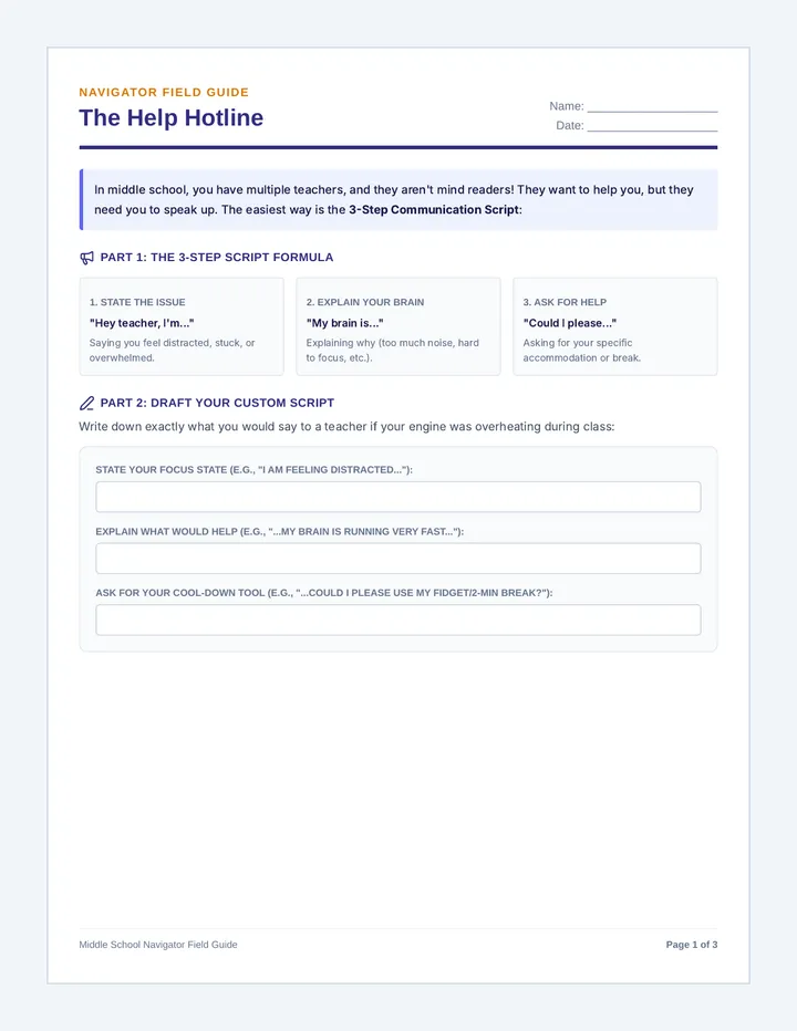Self Advocacy Field Guide