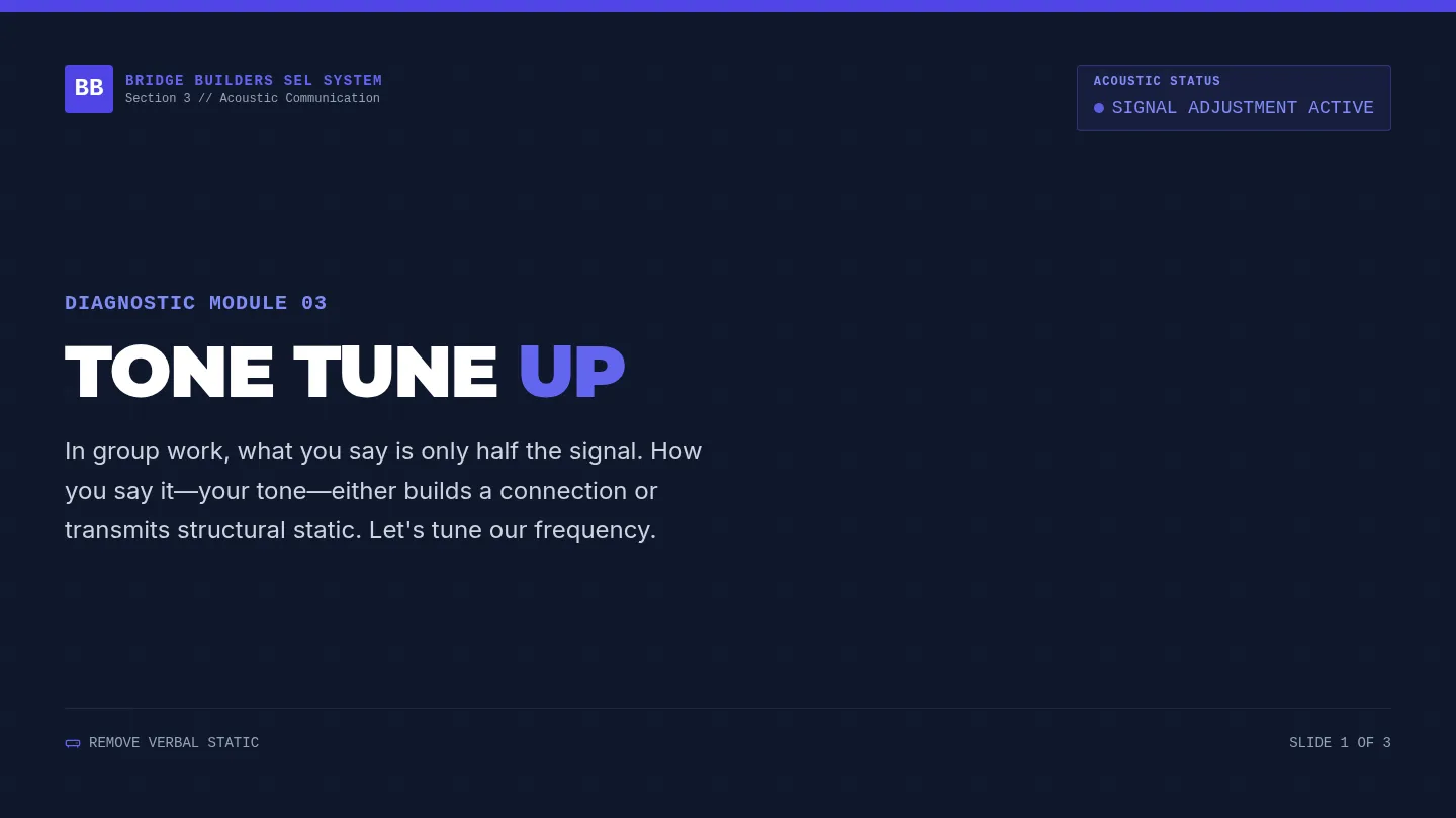 Tone Tune Up Slides