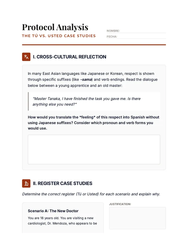 Protocol Analysis Worksheet