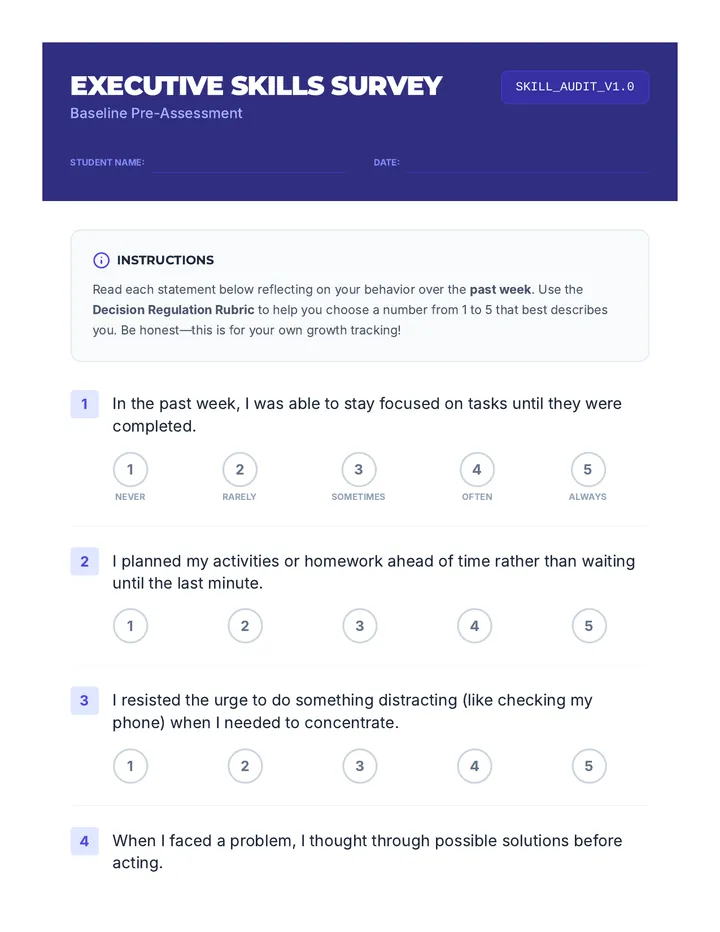 Executive Skills Survey