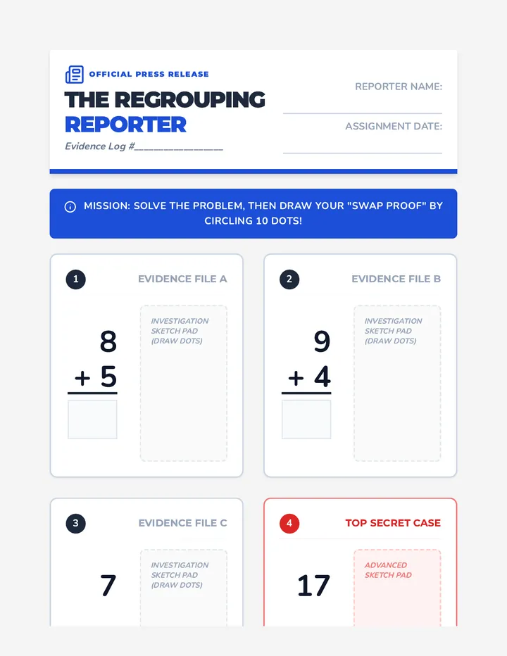 The Reporter Worksheet Document