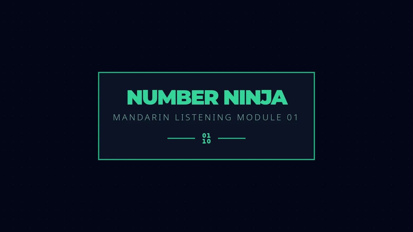 Number Ninja Slides