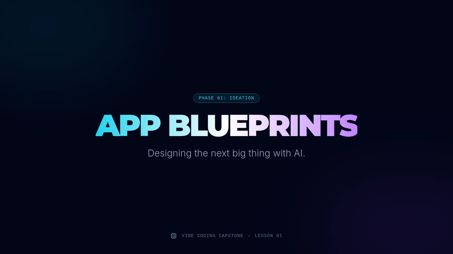 App Blueprints Slides