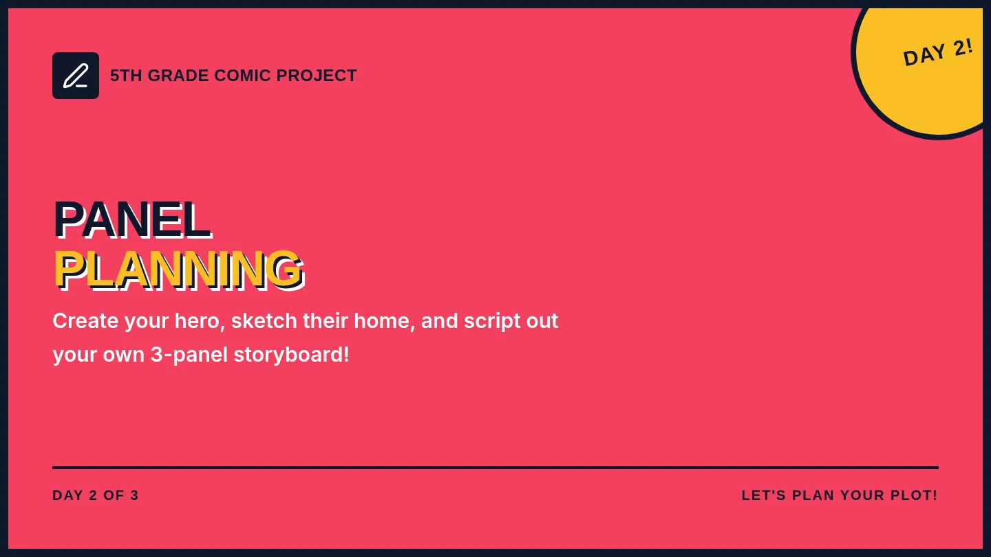 Panel Planning Slides