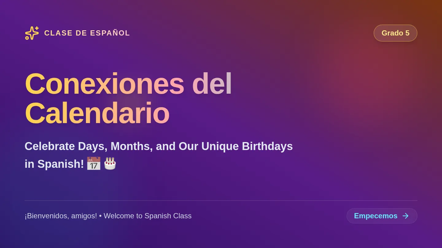 Calendar Connections Slides
