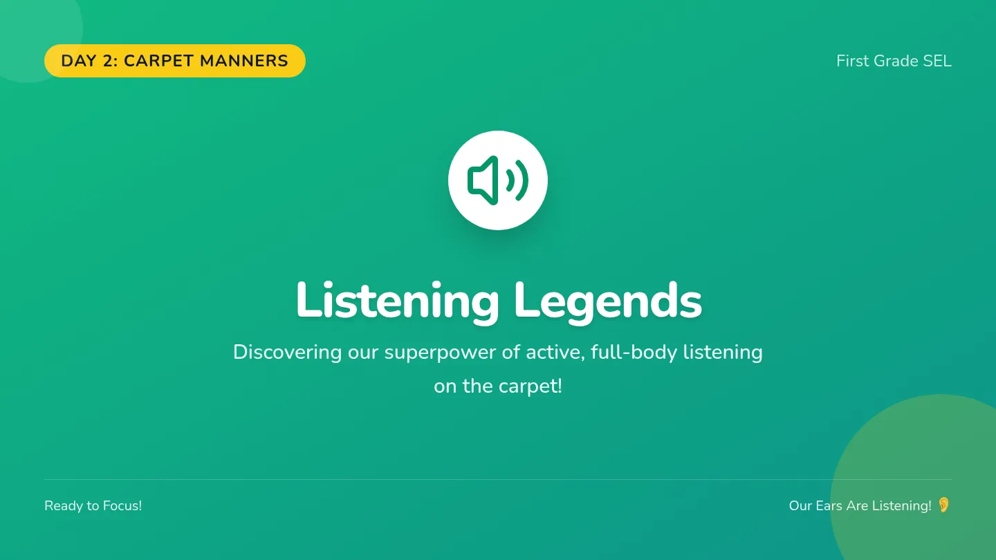 Listening Legends Slides