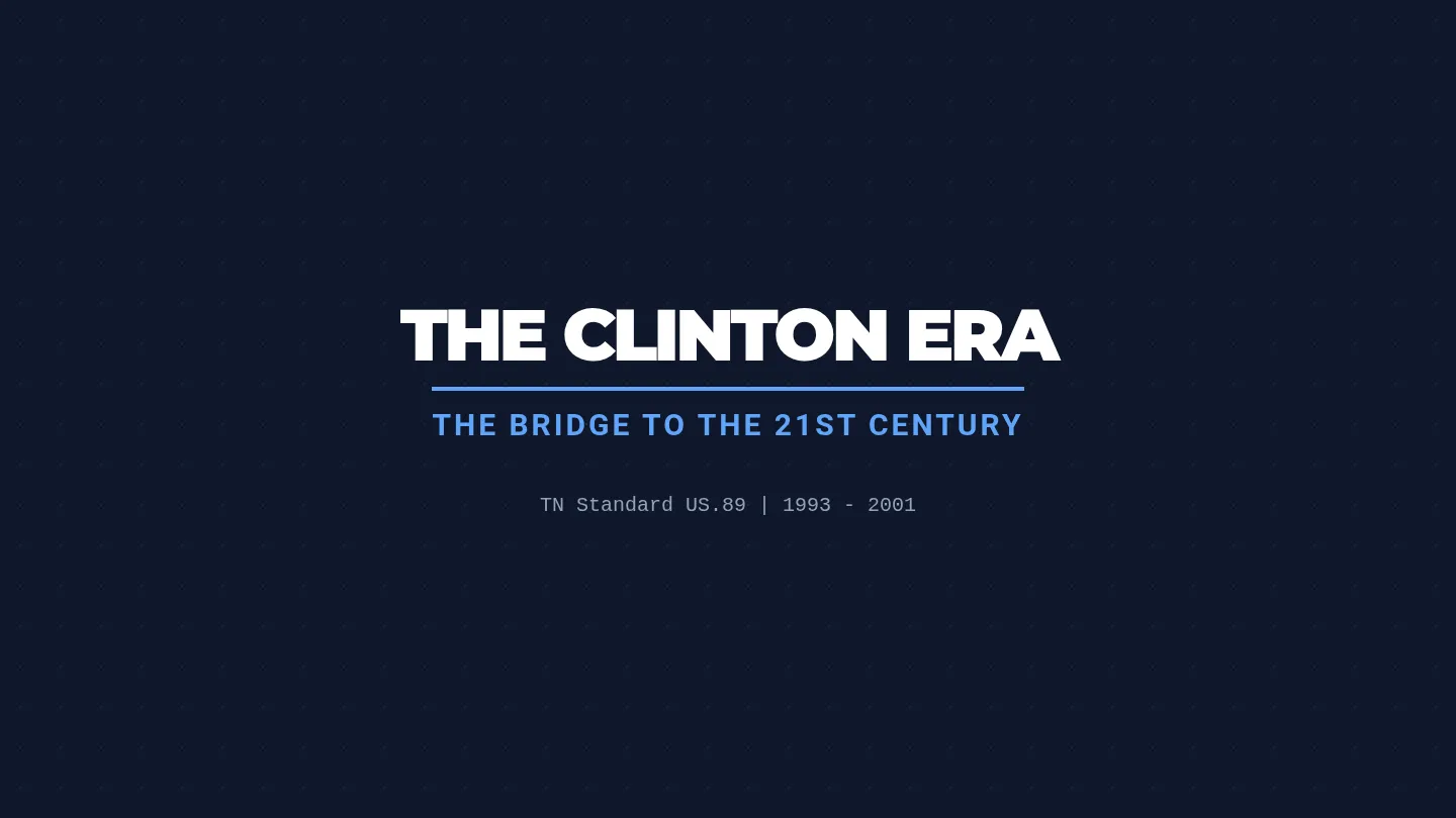 Clinton Era Slides