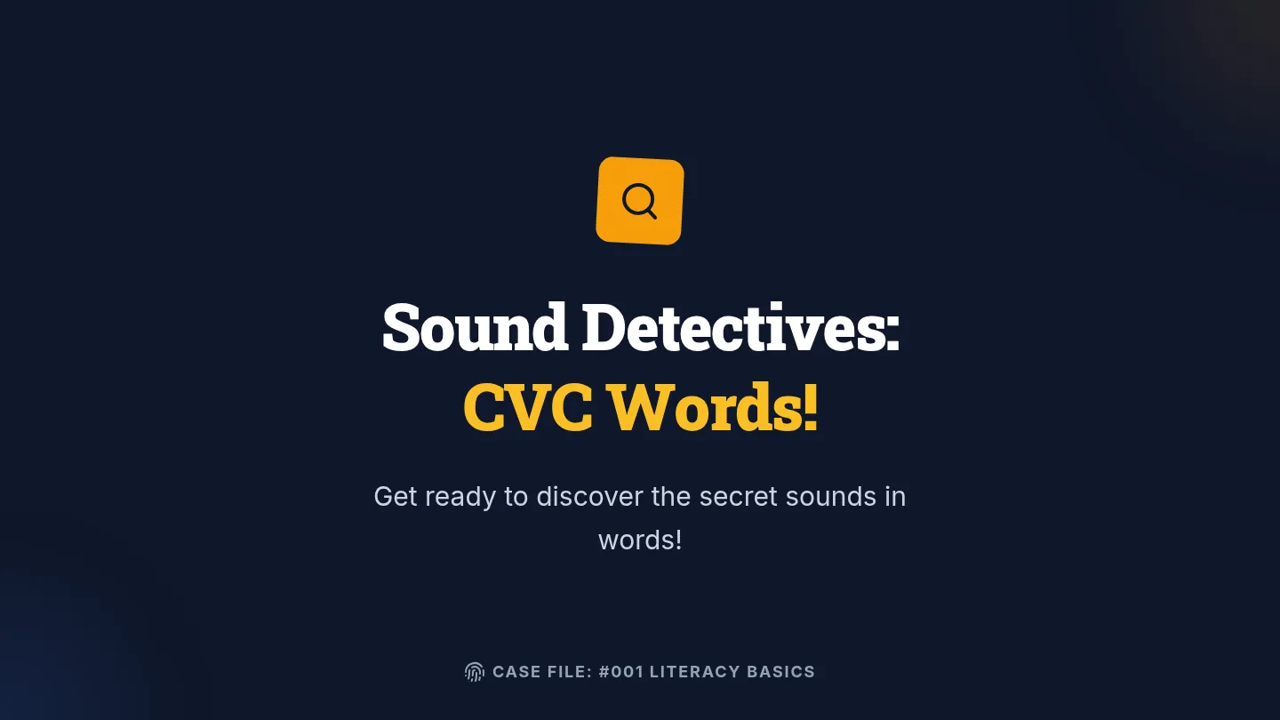 CVC Words Slides