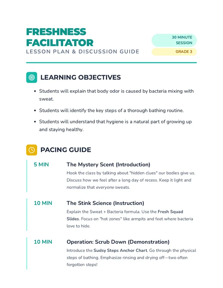 Freshness Facilitator Guide