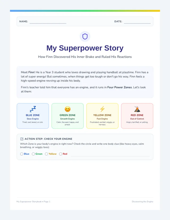 My Superpower Storybook