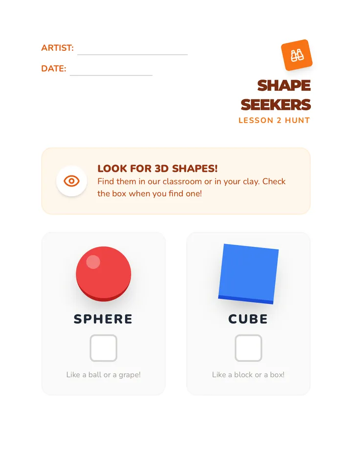 Shape Seekers Hunt