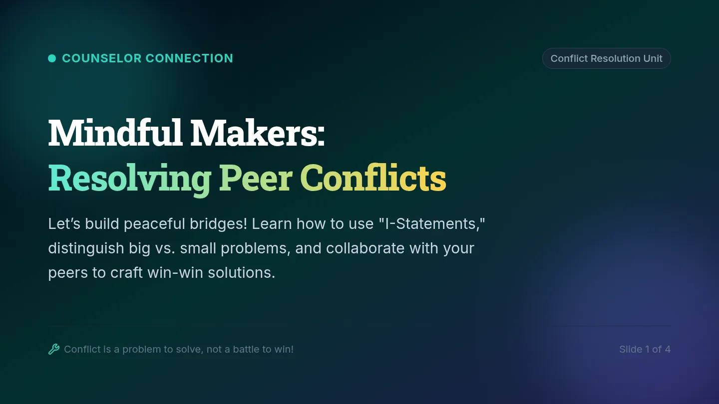 Mindful Makers Slides