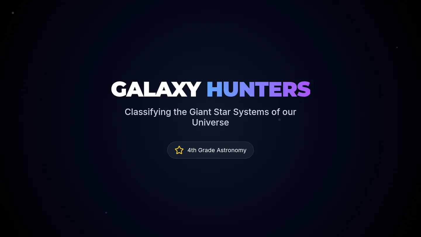 Galaxy Hunters Slides