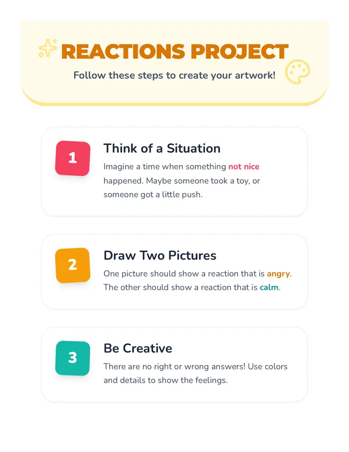 Reactions Project Instructions