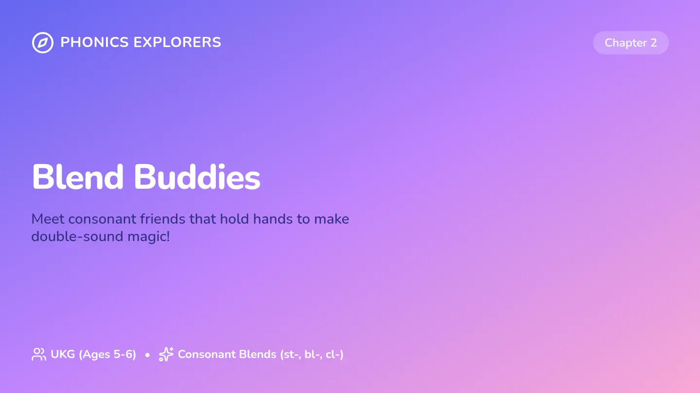Blend Buddies Slides