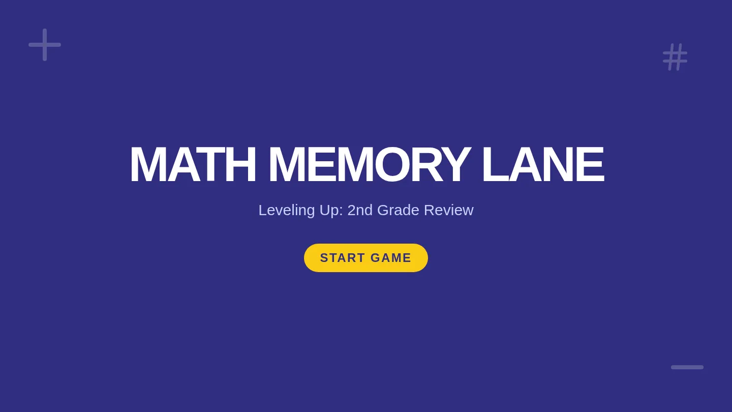 Math Memory Slides