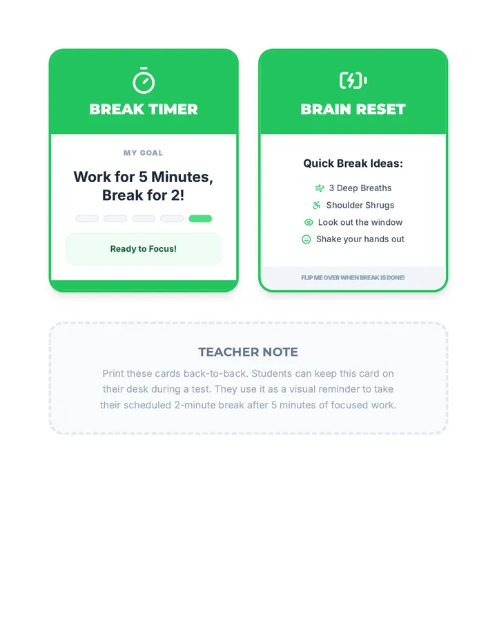 Break Reminder Timer Tool
