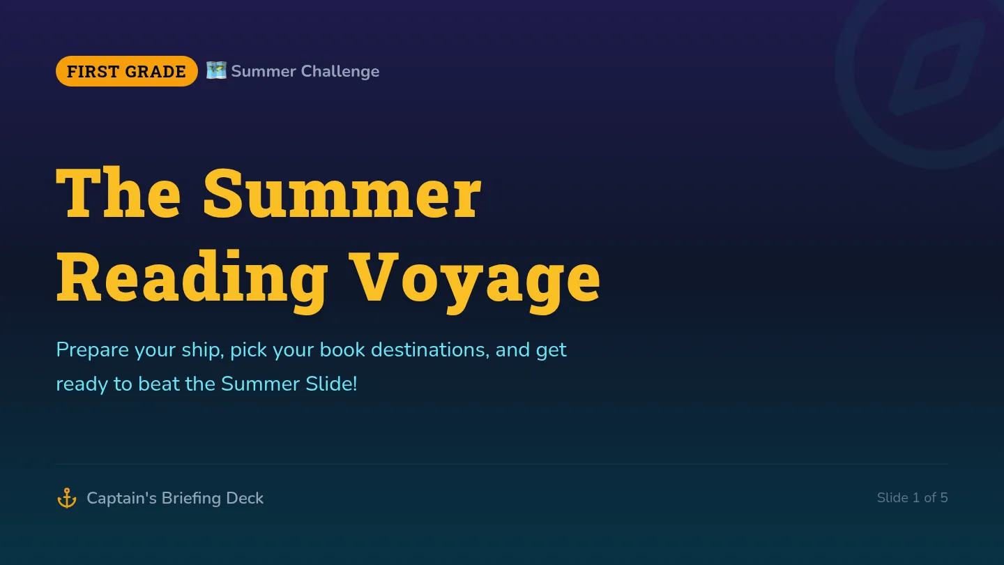 Reading Voyage Slides