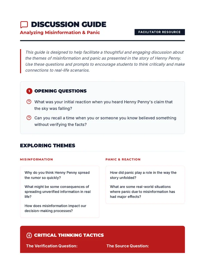 Misinformation Discussion Guide