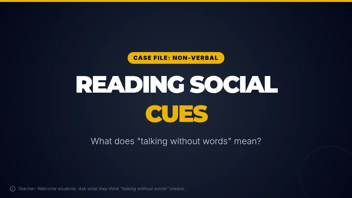 Reading Social Cues Slides