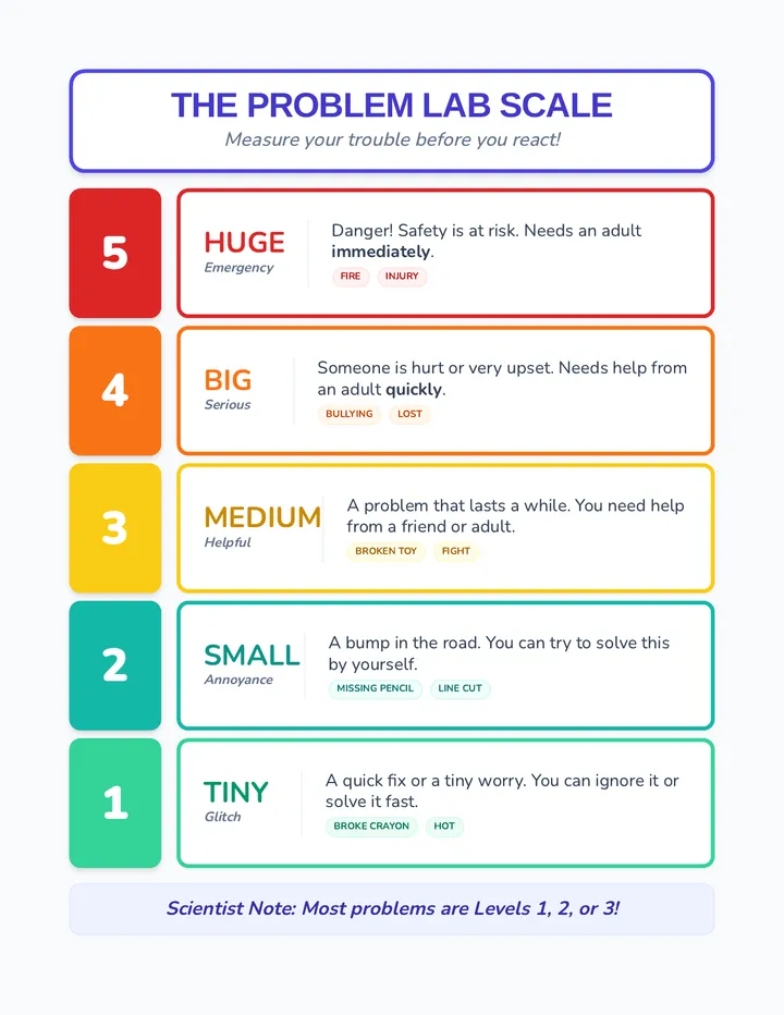 Problem Scale Poster