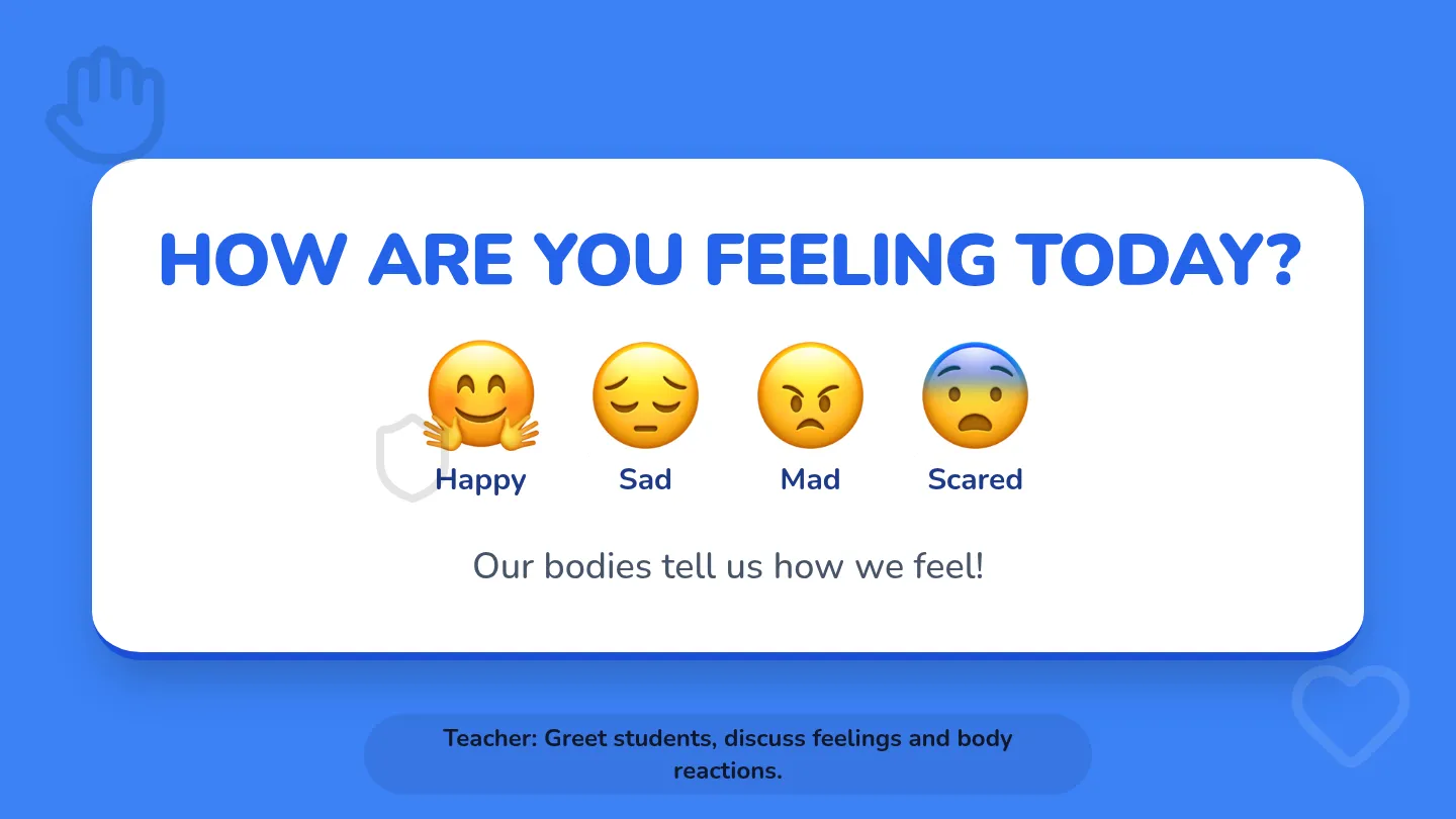 Feelings and Touches Slides