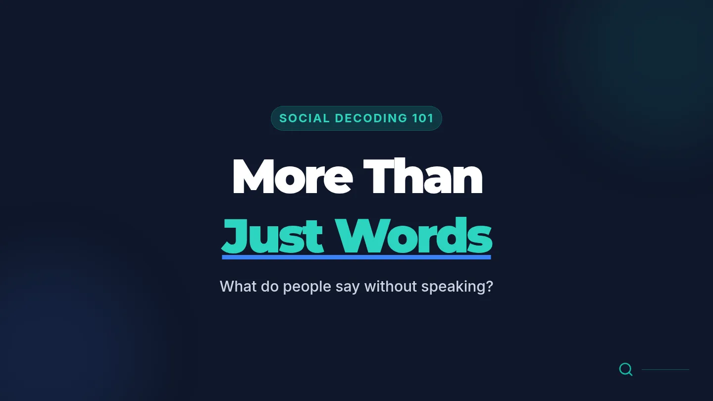 More Than Just Words Slides