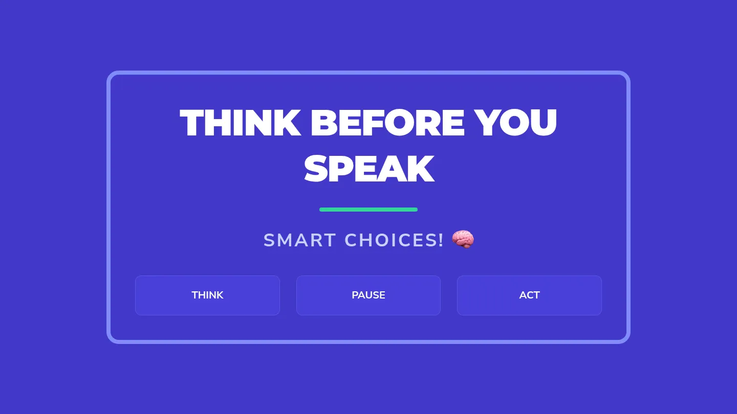 Smart Choices Slide Deck