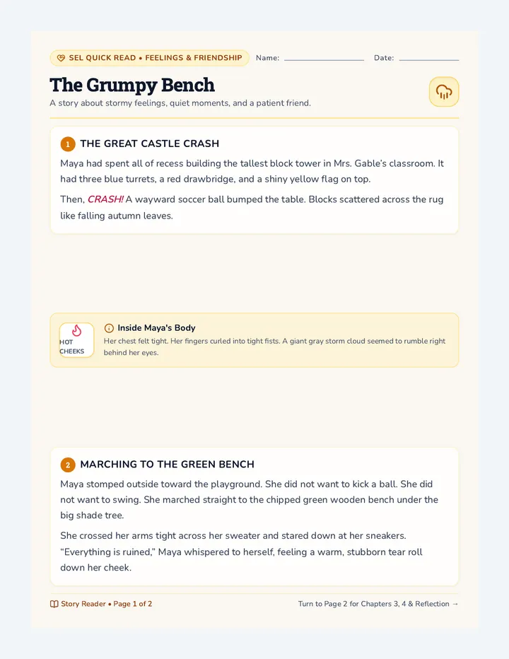 The Grumpy Bench Story
