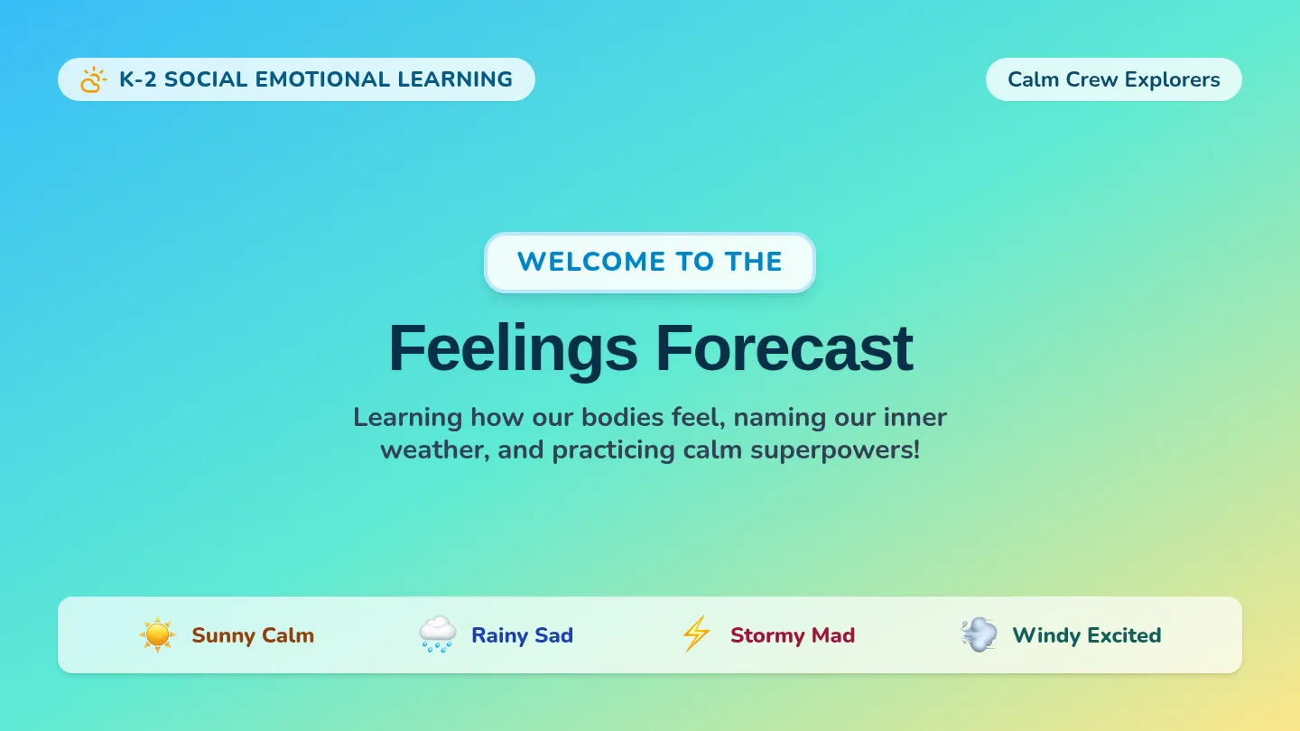 Feelings Forecast Slides