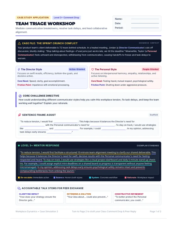 Team Triage Worksheet