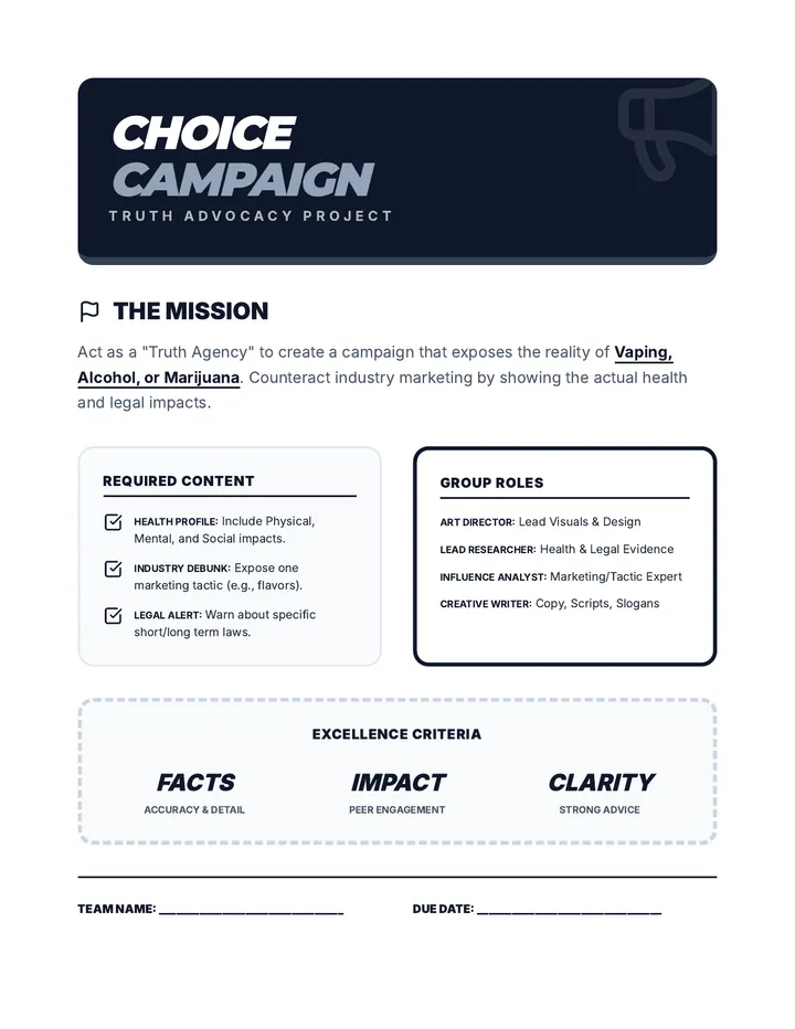 Choice Campaign Project Guide
