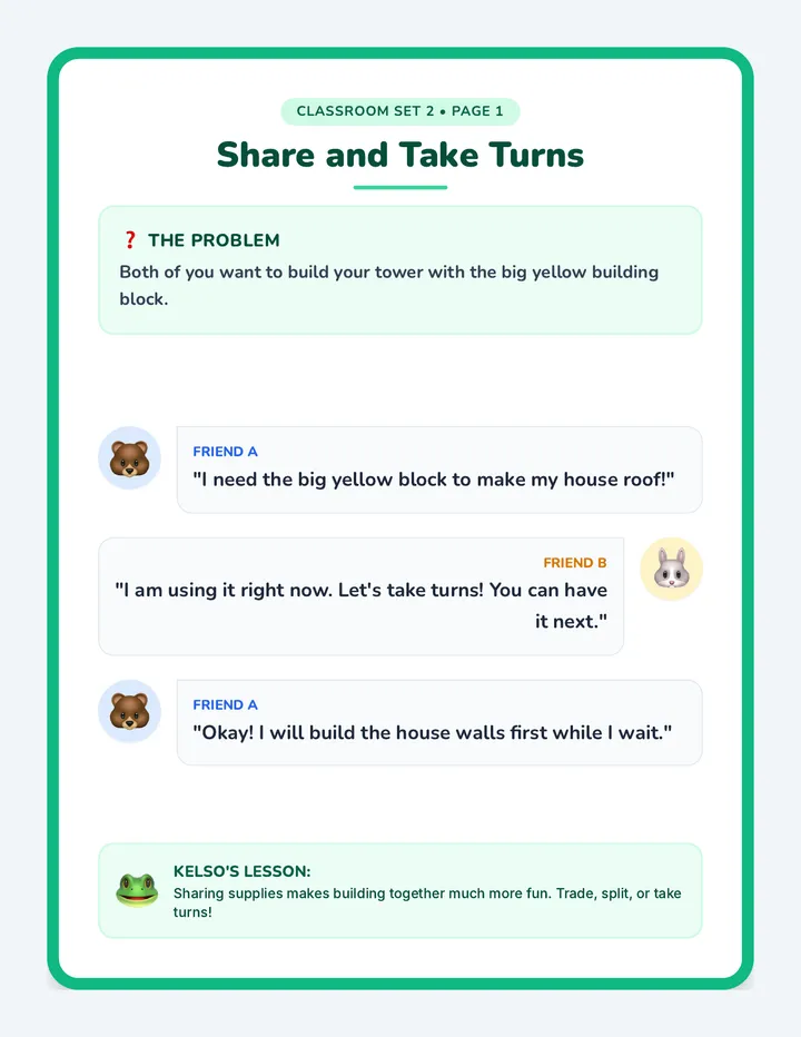 Classroom Roleplay Scripts Set 2
