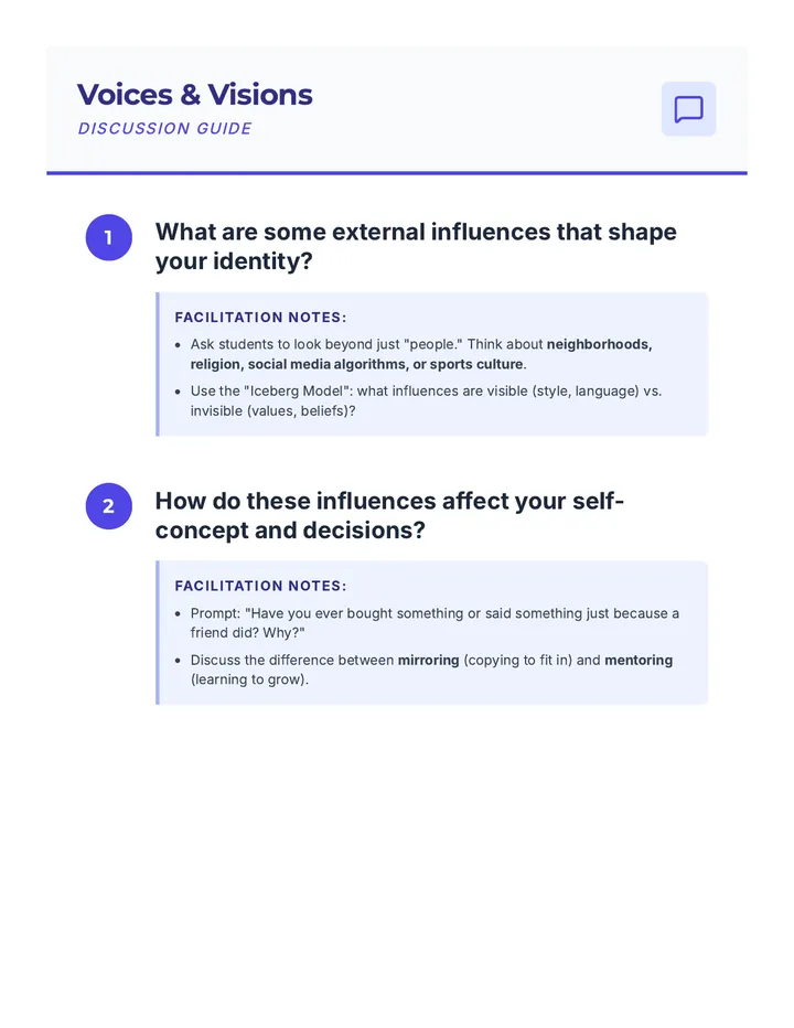 Identity Blueprin Worksheet.pdf Identity Blueprint • Lesson • Lenny.com