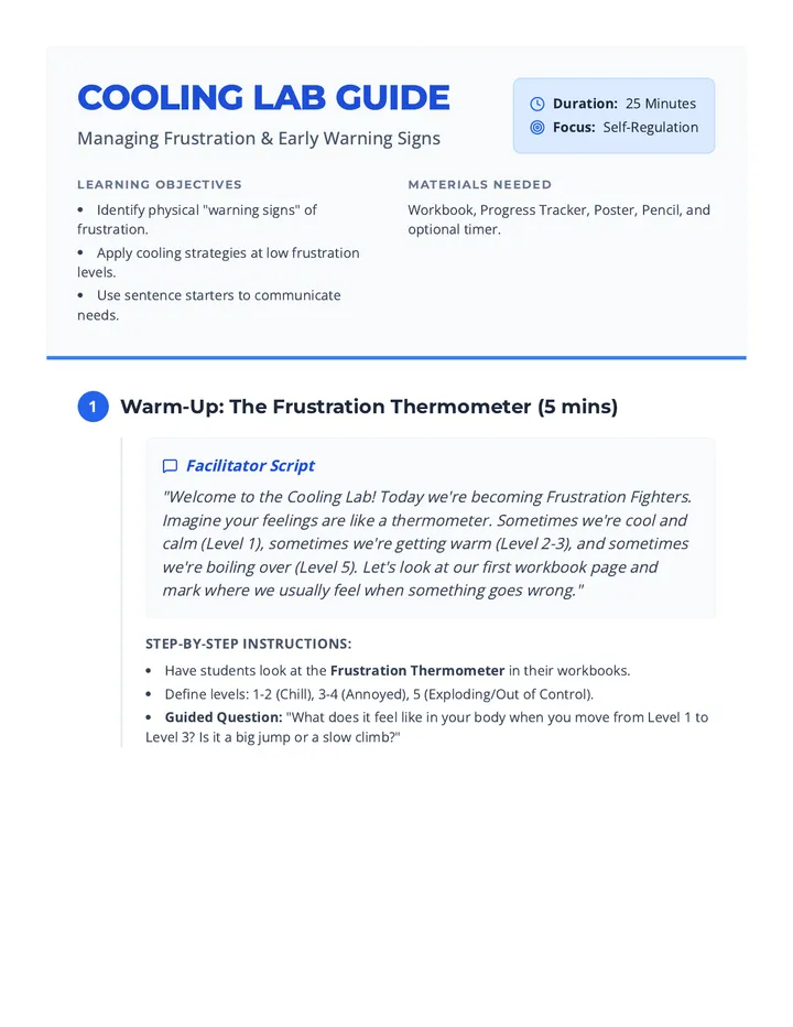 Cooling Lab Guide