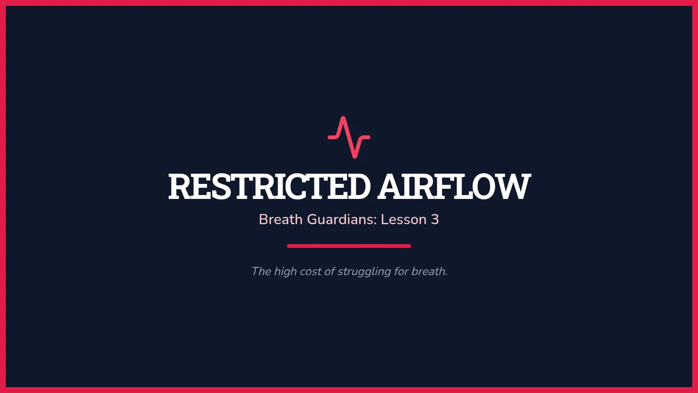 Restricted Airflow Slides