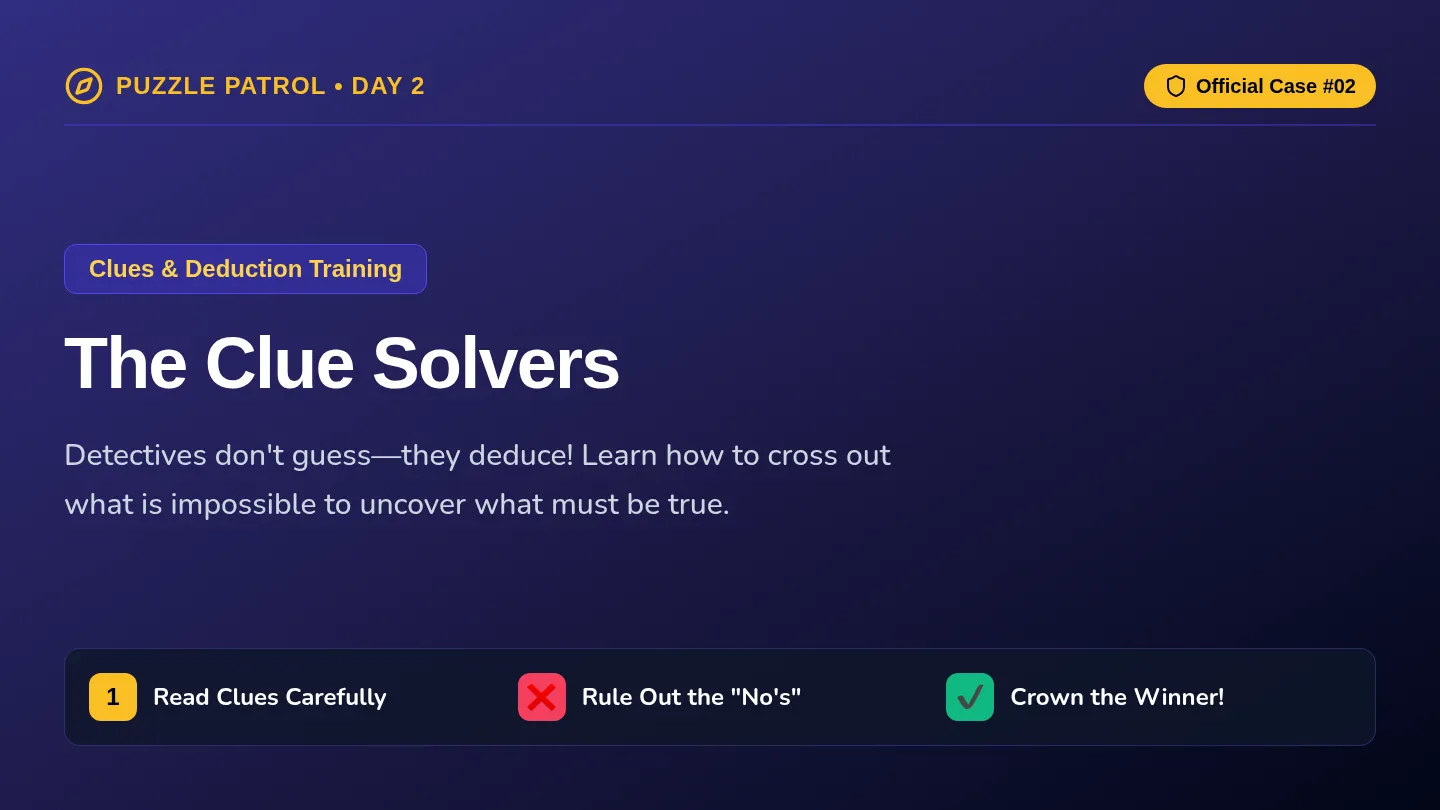 Clue Solvers Slides