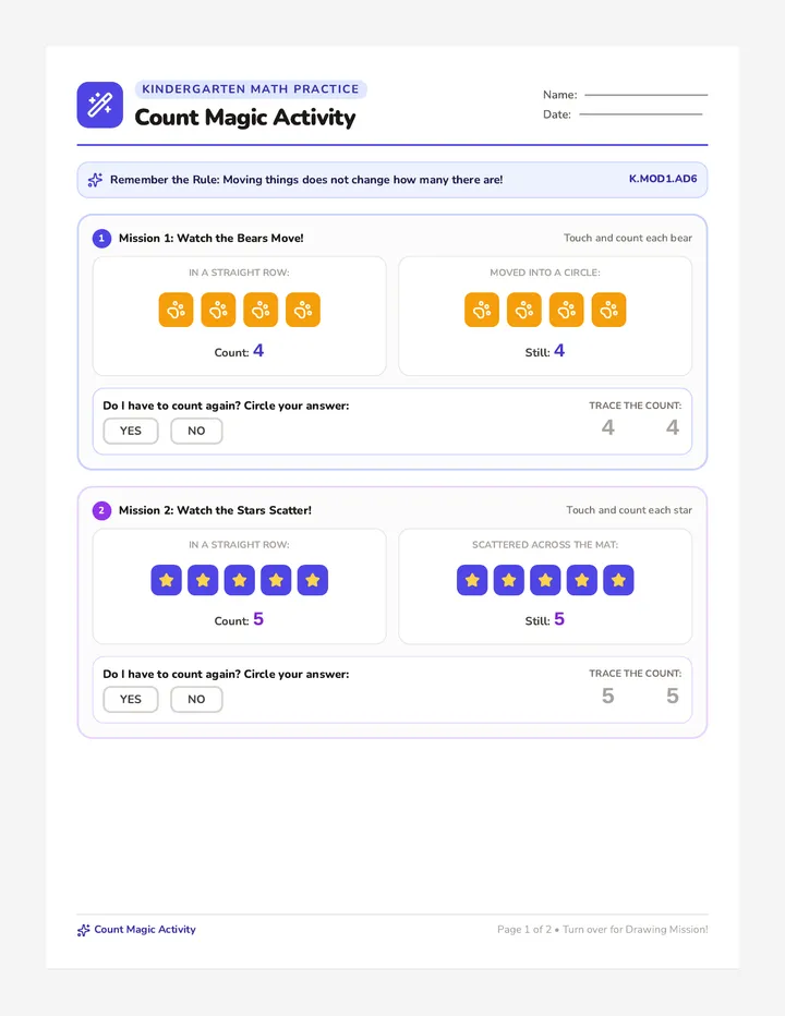 Count Magic Activity