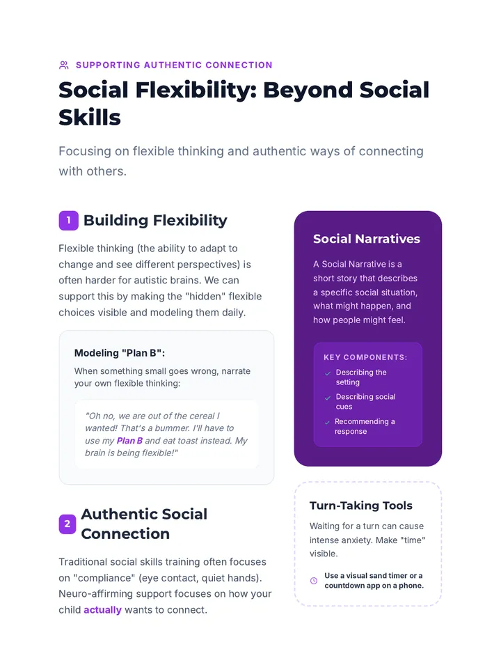 Social Flexibility Guide