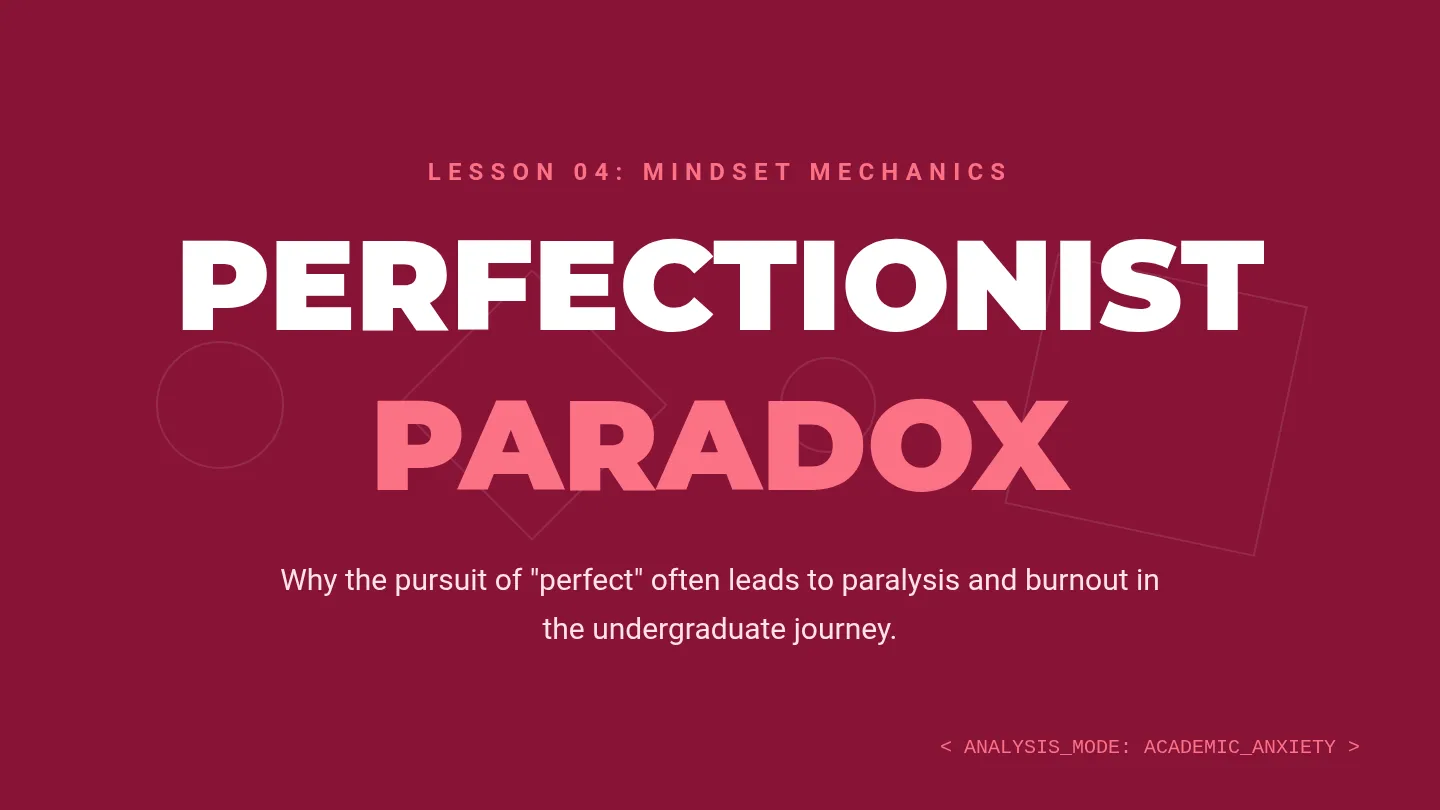 Perfectionist Paradox Slides