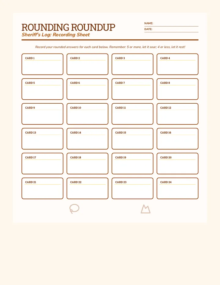 Rounding Roundup Tracker