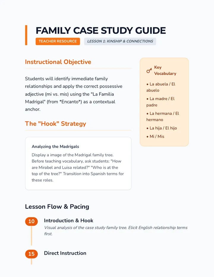Family Case Study Guide