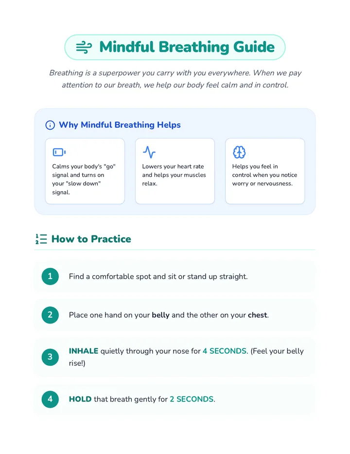 Mindful Breathing Guide