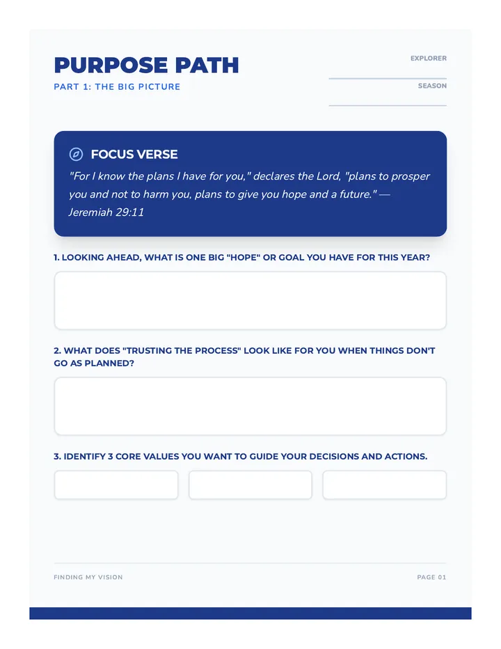 Purpose Path Journal