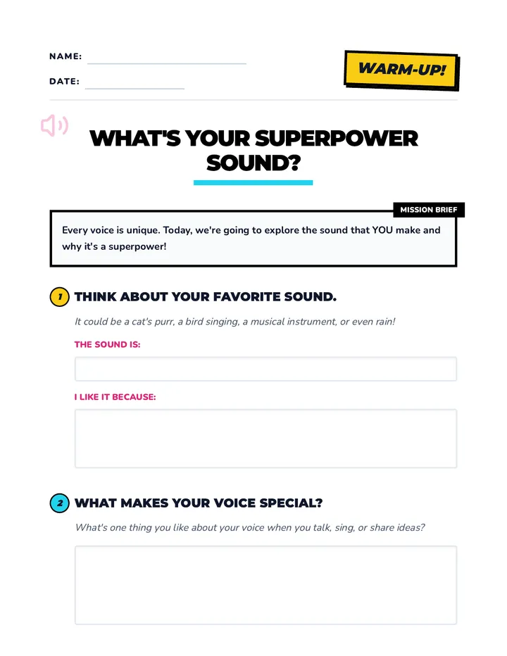 Superpower Sound Warm Up