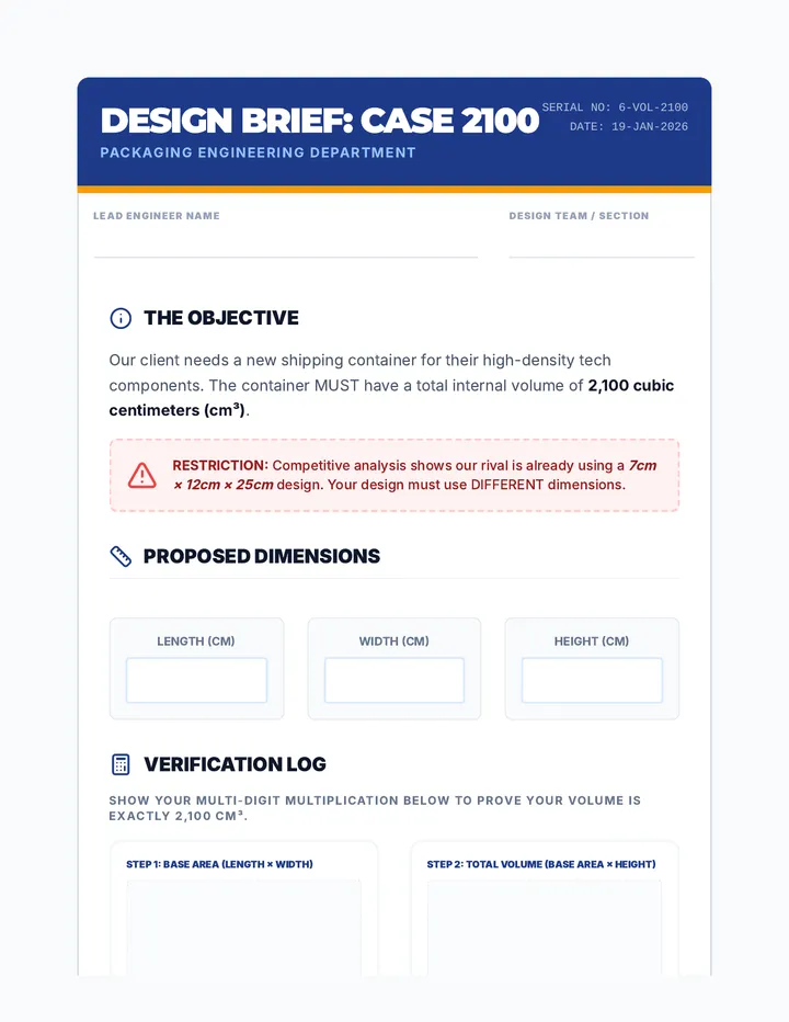 Box Boss Design Brief Handout