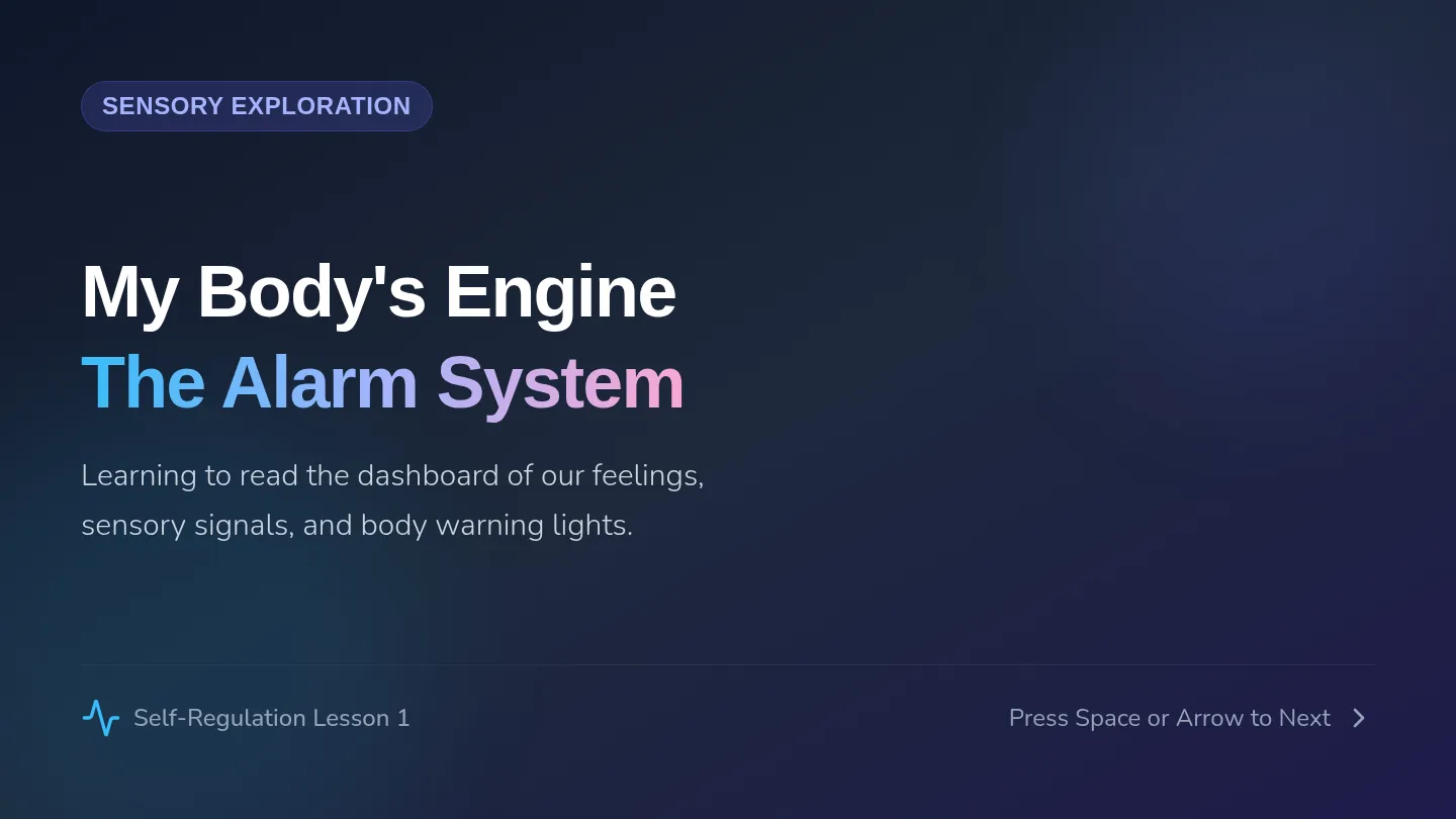 Body Alarm Slides
