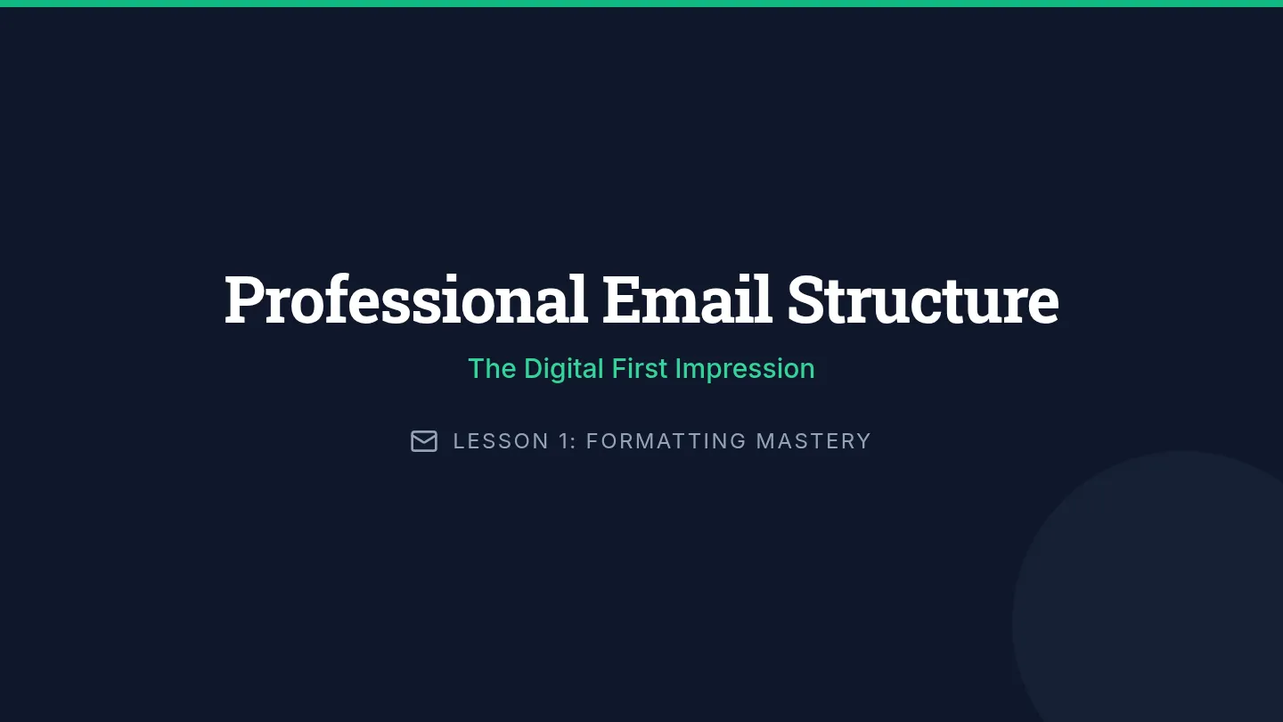 Email Etiquette and Layout • Lesson • Lenny.com